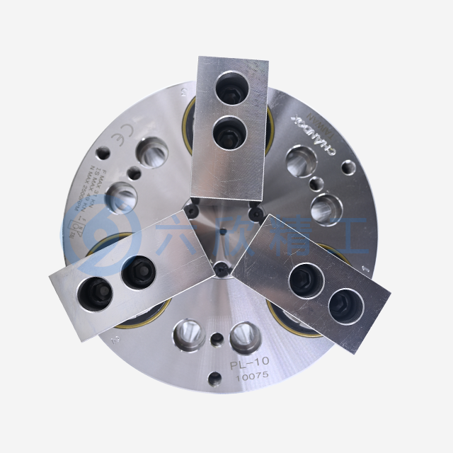 臺灣千島三爪后拉液壓卡盤PL系列