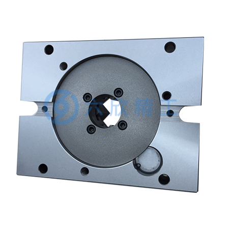 千島方型超薄手動四爪卡盤