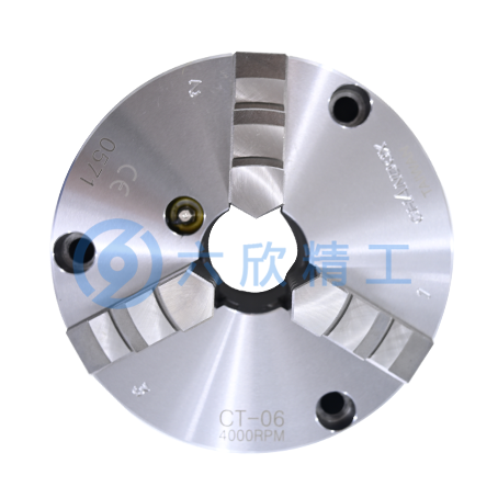 千島可調式普通型三爪手動卡盤