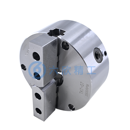 千島可調式強力型二爪手動卡盤