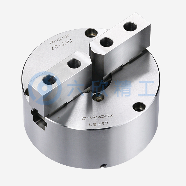 千島可調式強力型二爪手動卡盤TKT系列