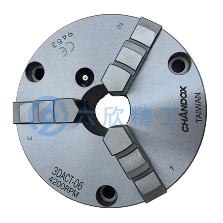 千島可調式普通型三爪鋼殼卡盤