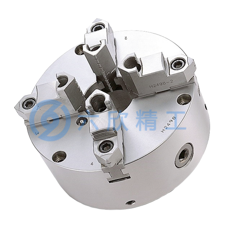 千島可調式強力型四爪鋼殼卡盤