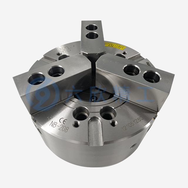 臺灣億川三爪超大孔中空液壓卡盤NB系列