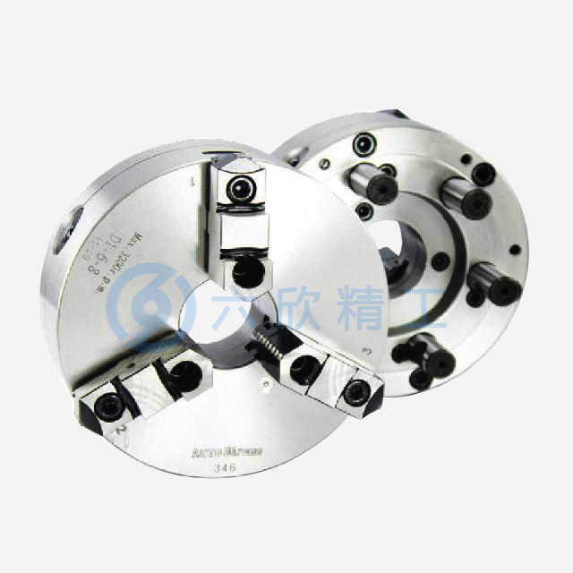 臺灣億川直裝型手動三爪卡盤KD系列