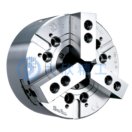 通福三爪大孔徑液壓卡盤