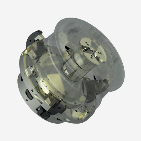 北川4輪加工用指形卡盤FG-V系列